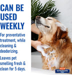Hartz triple action pest control grooming shampoo label instructions