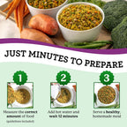 Top view of Dr. Harvey's grain-free lamb formula bag