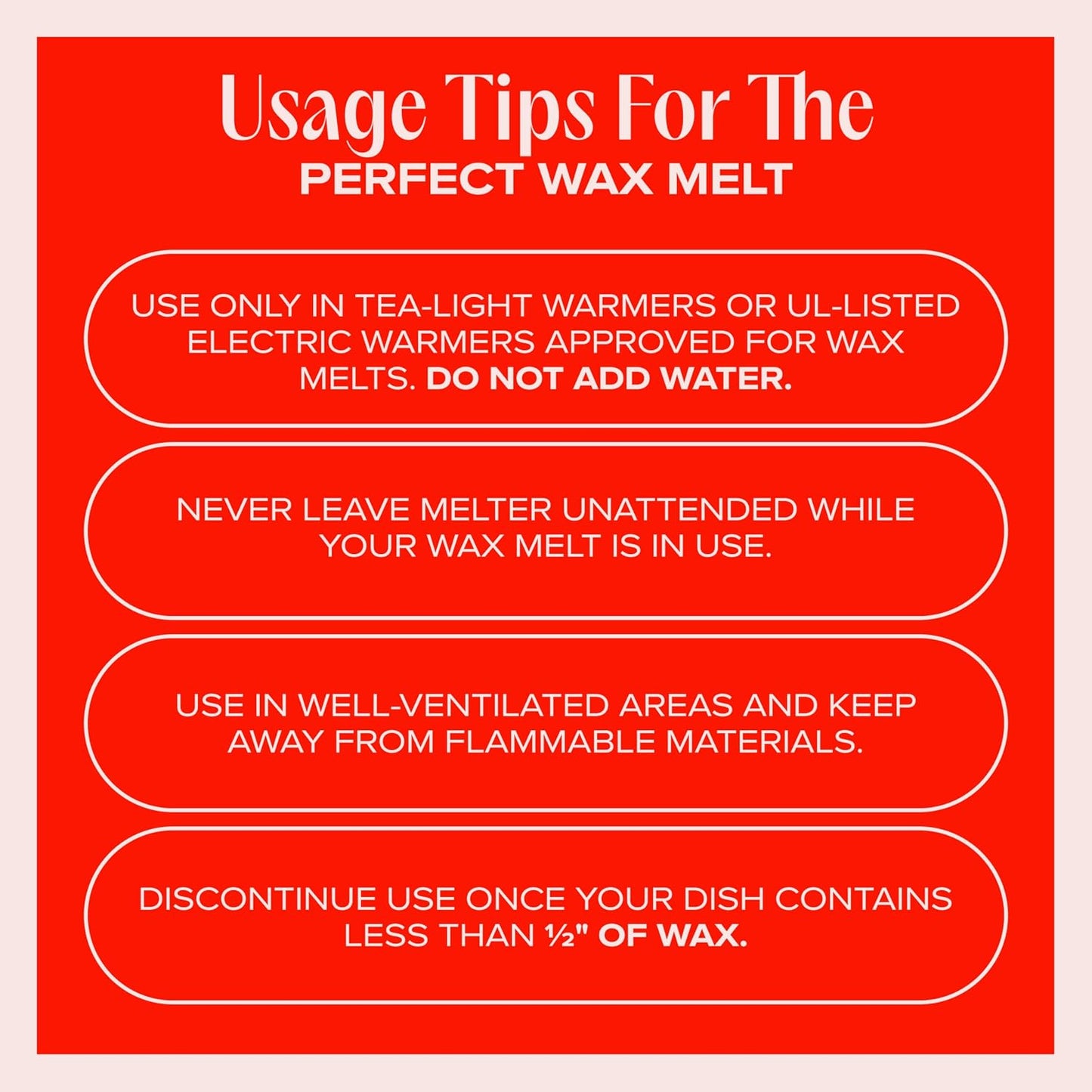 Companion Candles non-toxic wax melt for pet homes
