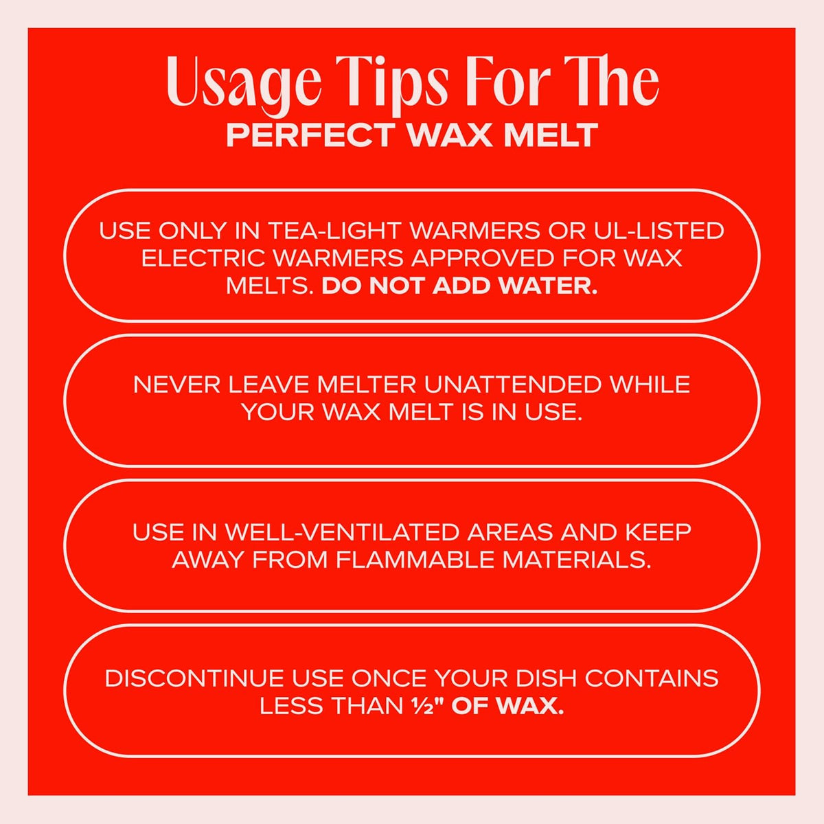 Companion Candles non-toxic wax melt for pet homes