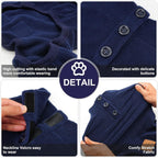 Cyeollo dog jumpsuit high cut belly design