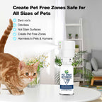 Diloqio pet deterrent system showing motion sensor range