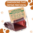 Healthpro Prods Dispoz-A-Scoop ninety six pack box back view