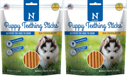 N-Bone Puppy Teething Sticks Pumpkin Flavor, 3.74-oz Bag - Image 12