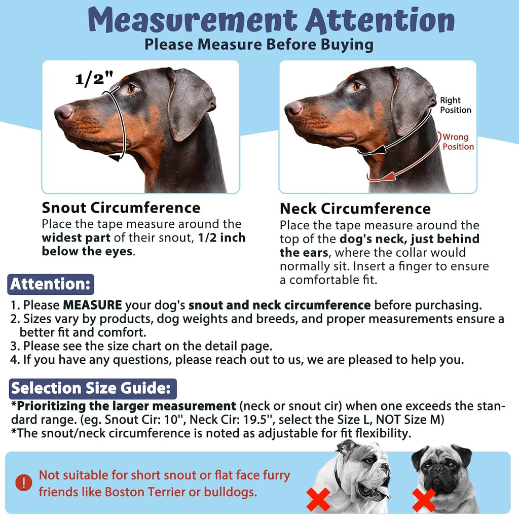 Adjustable headcollar for medium long nose dogs training setup