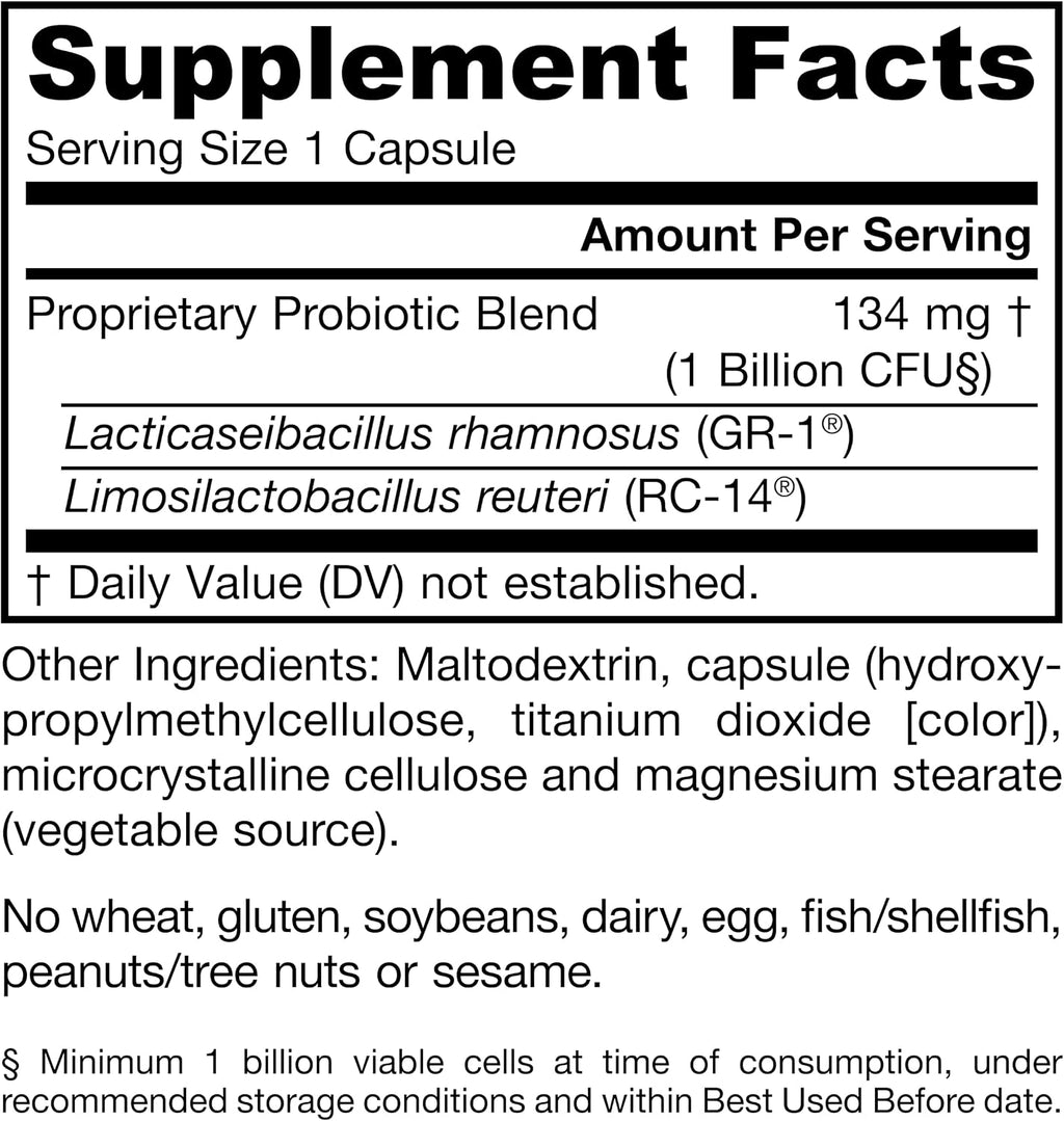Jarrow FemDophilus probiotic ingredients and usage info