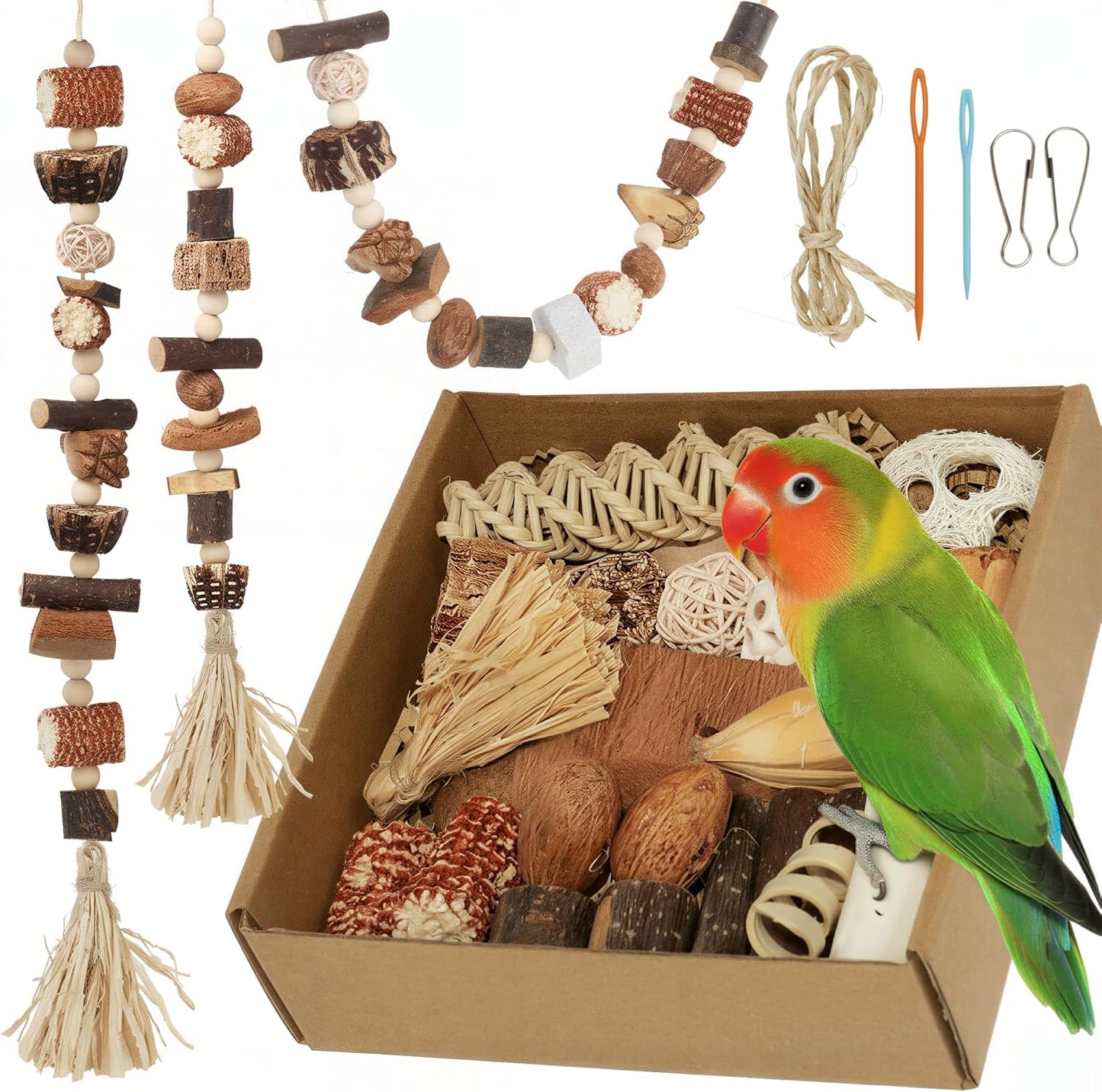 ZooVibe pet safe avian enrichment foraging box package view