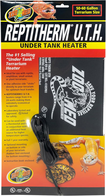 Zoo Med ReptiTherm Under Tank Heater 8x18 inch front view