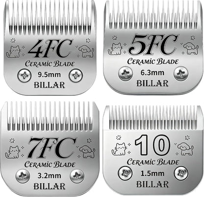 BILLAR(R) 5FW Dog Grooming Wide Blade,Detachable Pet Dog Grooming Blades,Compatible with Andis,Oster A5,Wahl km10 Clippers.Cutting Length 1/4 in(6.3mm) - Image 13