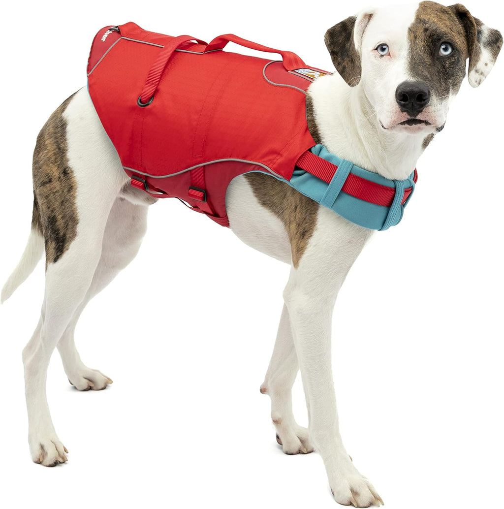 Kurgo Surf n Turf Dog Life Jacket front view premium canine water flotation vest