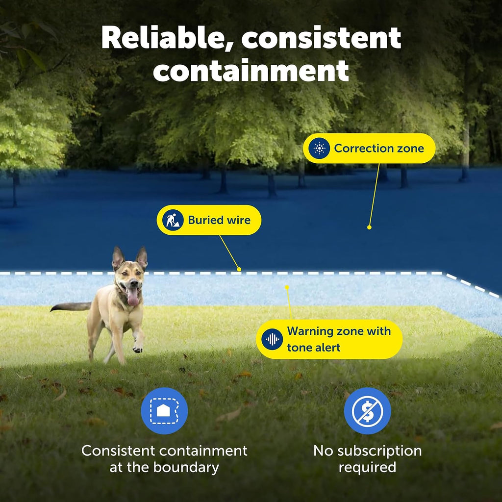 PetSafe dog fence collar showing contact points and charging port interface