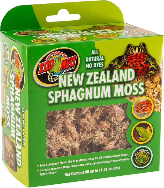 Zoo Med New Zealand Sphagnum Moss front view packaging