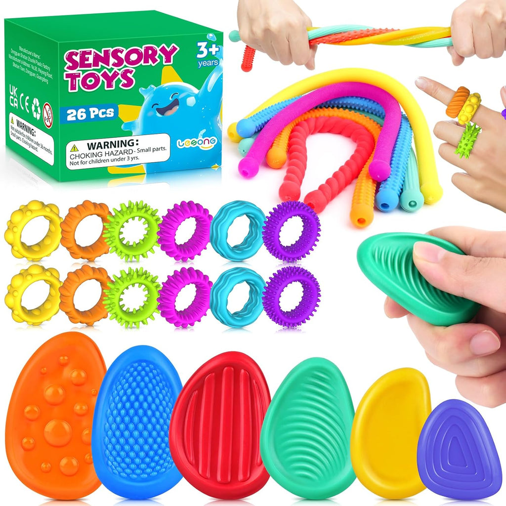 Lesong 26 pack fidget sensory toys set front view