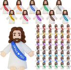 Bamamon Little Jesus Figures front view of fifty pieces assortment