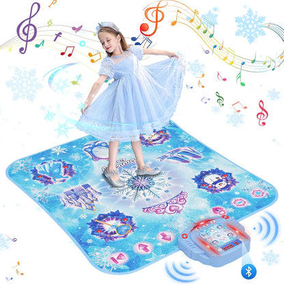 Surelect Frozen themed electronic dance mat for girls front view