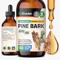 Bio Krauter Pine Bark Extract front view bottle with label