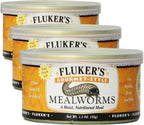 Fluker's Gourmet Mealworms, Canned Food for Reptiles, Fish, Birds and Small Animals, 1.23 oz - Image 9