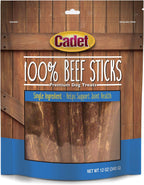 Cadet 100% Beef Strips Dog Treats, Single Ingredient Beef Esophagus Dog Jerky, Healthy High Protein Rawhide Alternative for Small & Large Dogs, 8 Ounce - Image 15