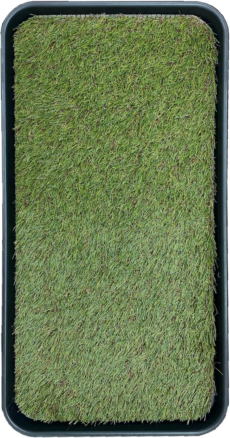 Ottomanson pet training pad tray showing drainage capacity
