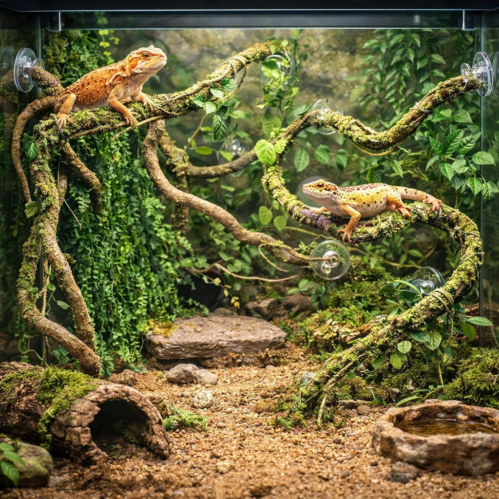 Hercocci bendable terrarium vine setup