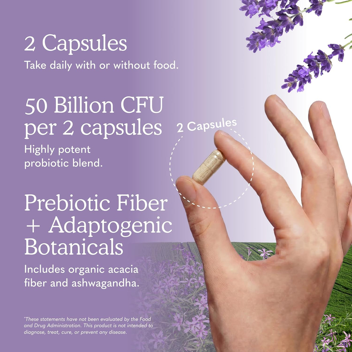 Garden of Life shelf stable probiotic bottle side profile