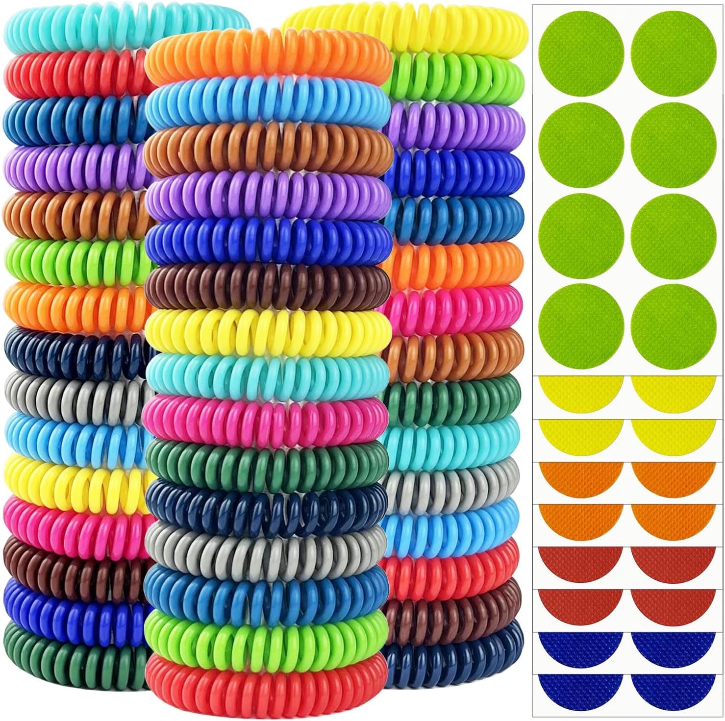 Scentpellent Mosquito Repellent Bracelets 45 Pack front view