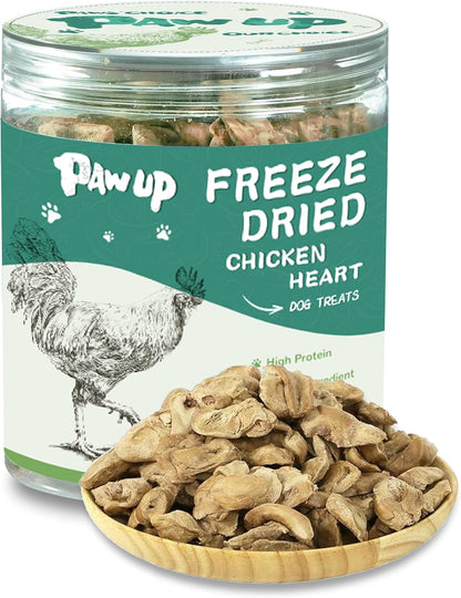 PAWUP Freeze Dried Chicken Dog Treats, 100% Single Ingredient Chicken Breast High Protein Dog Treats, Grain Free Dog Training Treats or Dog Food Topper, 4.6 oz - Image 11