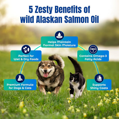 Authentic USA imported Life Line pet fish oil product label details