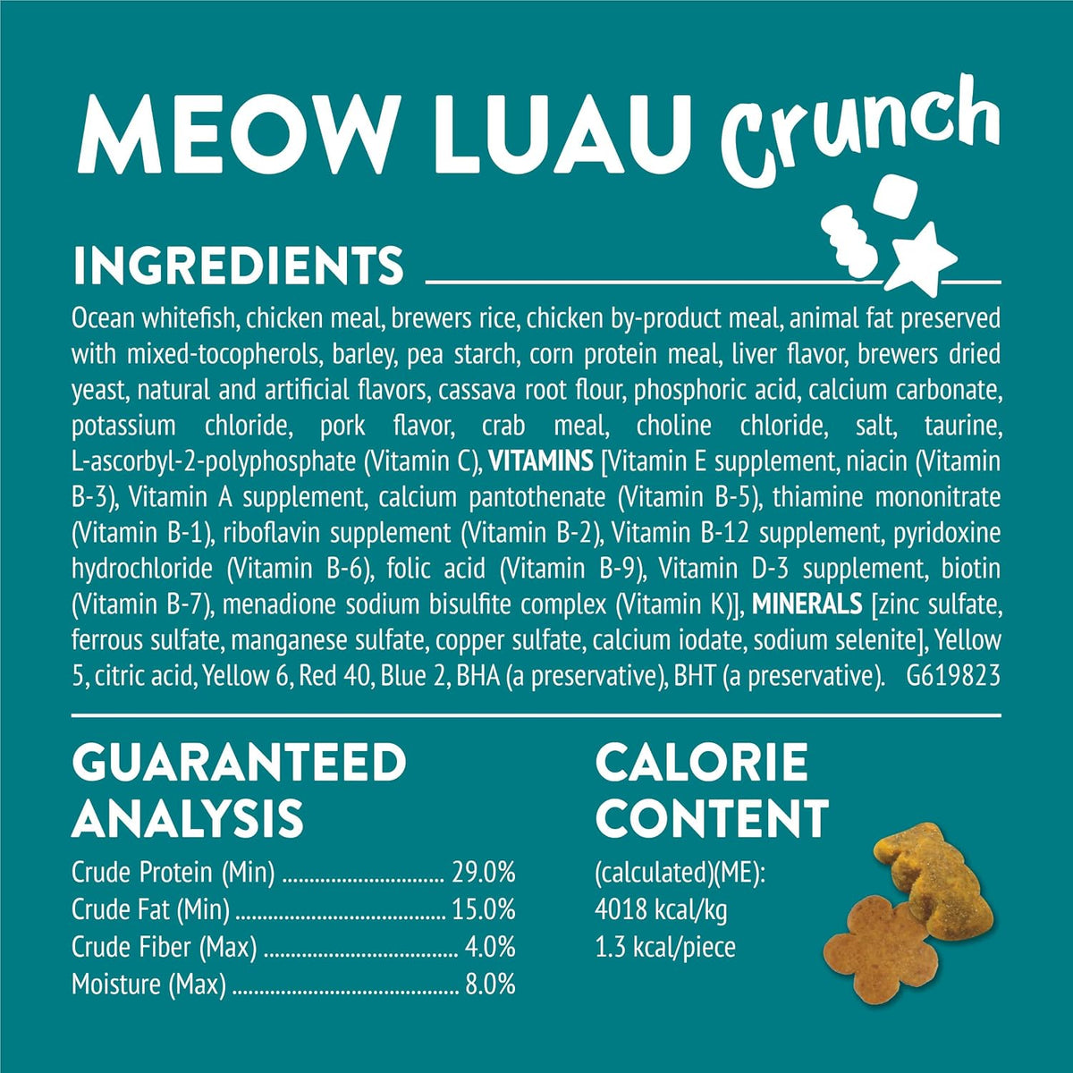 Adult cat enjoying Friskies Party Mix cat treats