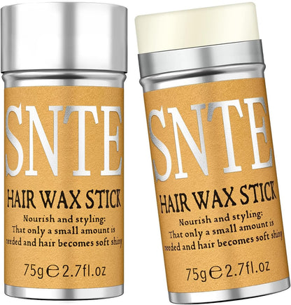 Samnyte Hair Wax Stick front packaging view showcasing the authentic dual pack styling pomade.