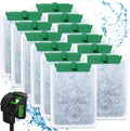 Cunina medium aquarium filter cartridges front view twelve pack