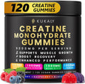 Kukaly Creatine Monohydrate Gummies front view bottle packaging