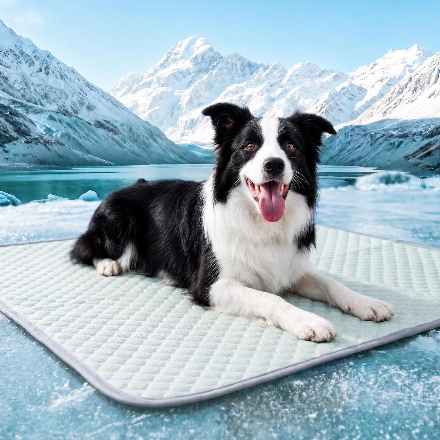 Folded reusable dog pee pads for travel and storage