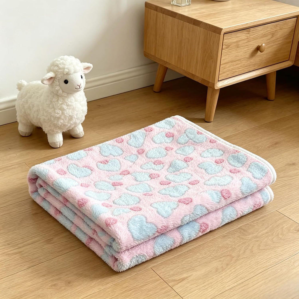 1 Pack Flannel Pet Blanket - Machine Washable, All-Season Warmth, Pet Bed Mat, Suitable for Small to Large Cats and Dogs - Blue, 20 * 30Inch - Image 14