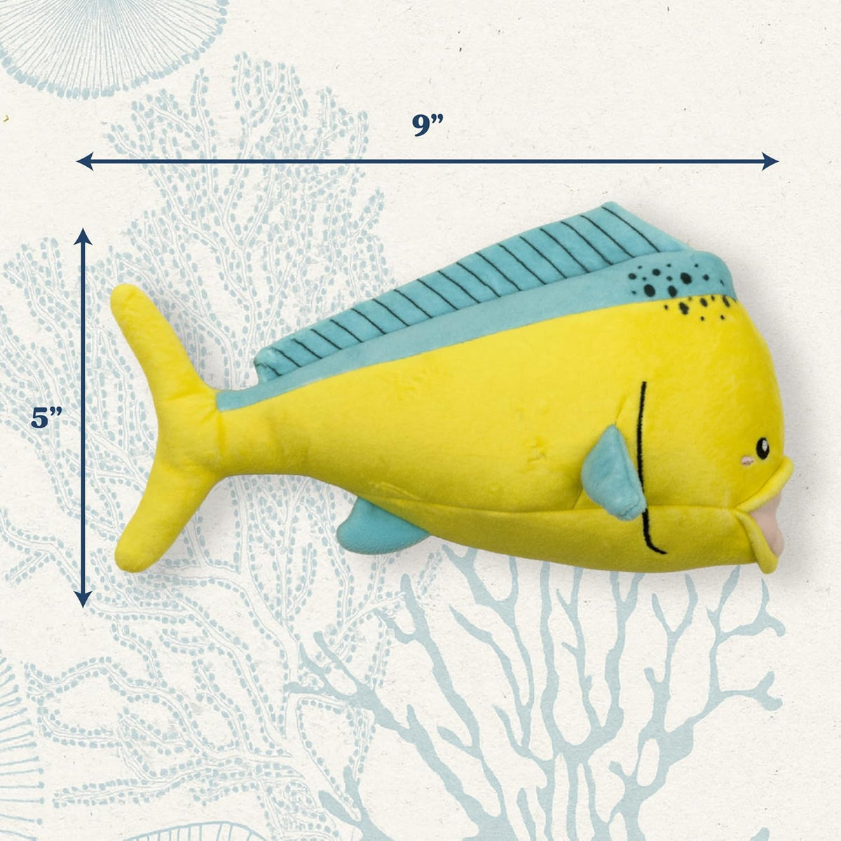 Detailed view of sustainable plush fabric texture on Grrreen toy