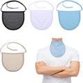 JFMkaer Tracheostomy Dust Cover front view showing white mesh material