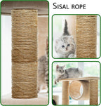 Close up view of natural sisal fiber texture