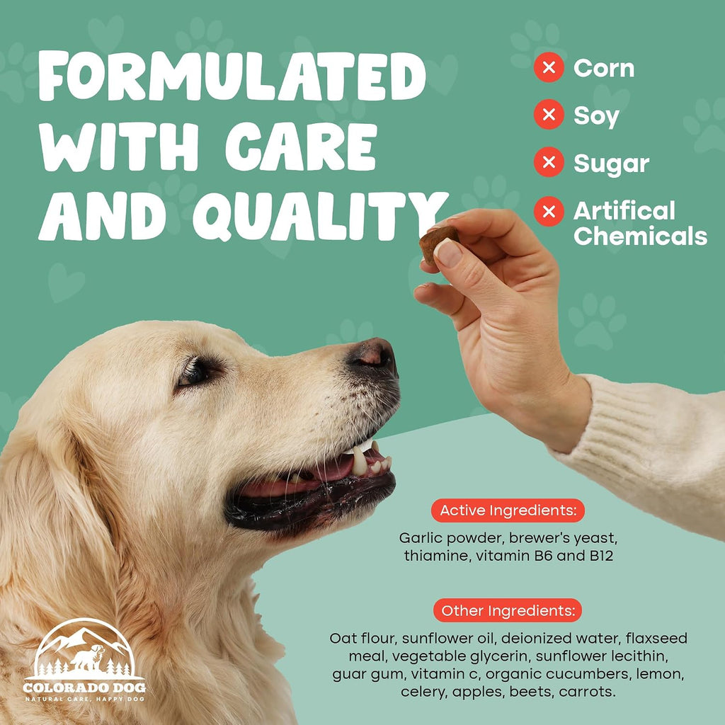 Educational infographic of Colorado Dog pest prevention benefits