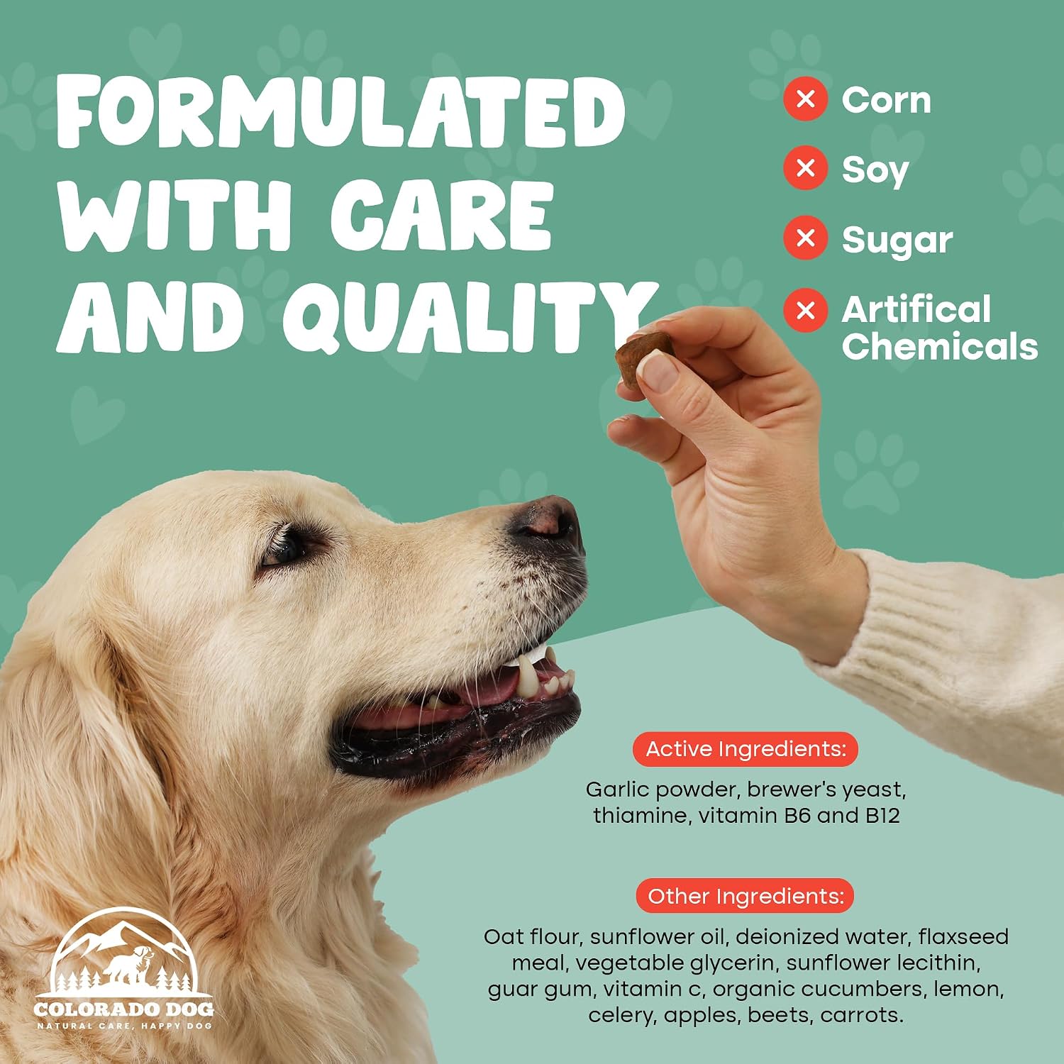Educational infographic of Colorado Dog pest prevention benefits
