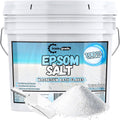 Trade Grade Epsom Salt front view of 1 gallon bucket packaging