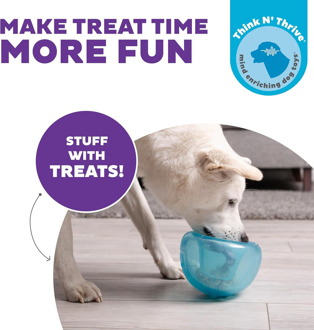 Blue Outward Hound Orbee Tuff Snoop interactive puzzle toy