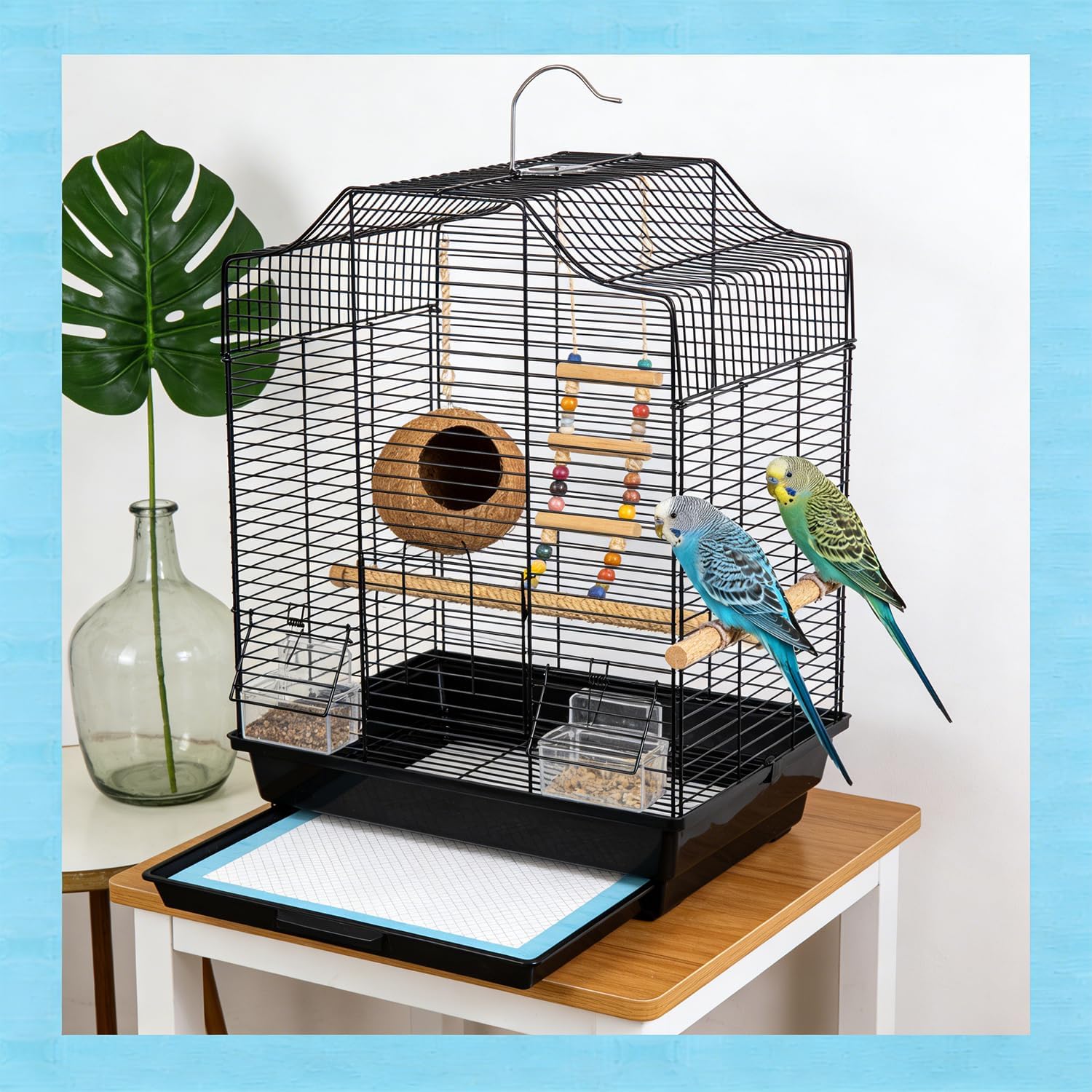 Convenient pack of 50 disposable pet enclosure liners