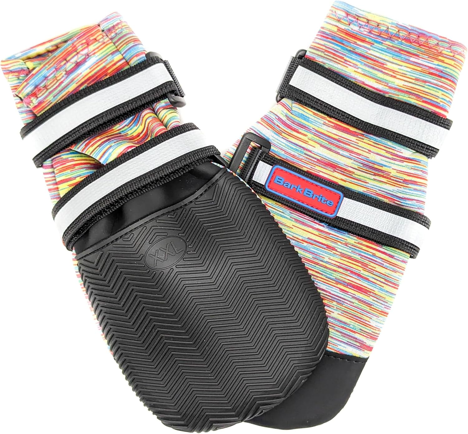 All Weather Neoprene Paw Protector Dog Boots with Reflective Straps in 5 Sizes! (XXL (4.5x4.5 in.)) - Image 14