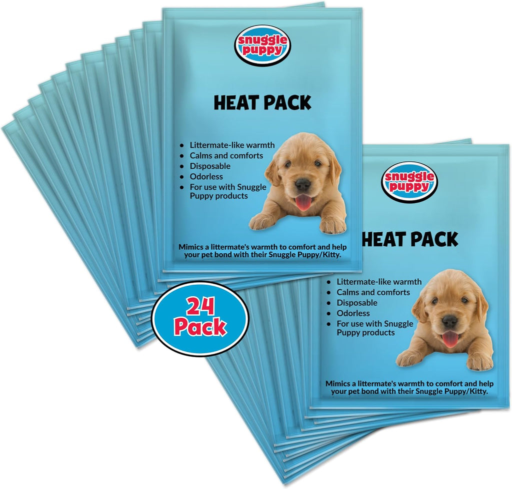 Authentic imported pet heating pads 12 count box for puppy behavior aid