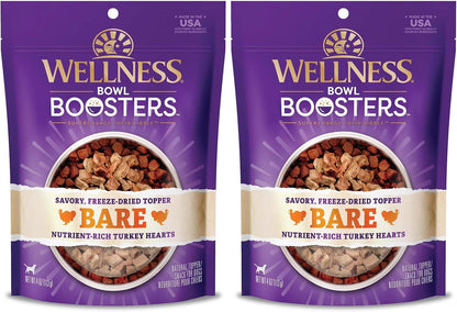 Wellness Bowl Boosters Digestive Health Dog Food Topper with Freeze Dried Pieces for Small, Medium, and Large Breeds, Sensitive Stomach, Grain Free, Natural, Chicken Recipe, 4 oz Bag - Image 14