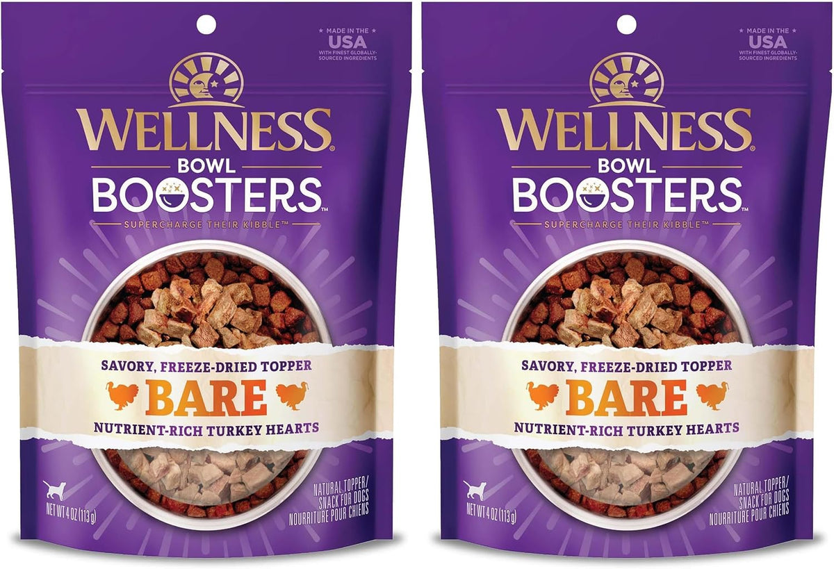 Wellness Bowl Boosters Bare Freeze Dried Dog Beef Food Topper for Small, Medium, and Large Breeds, Grain Free, Natural, 4 oz Bag - Image 11