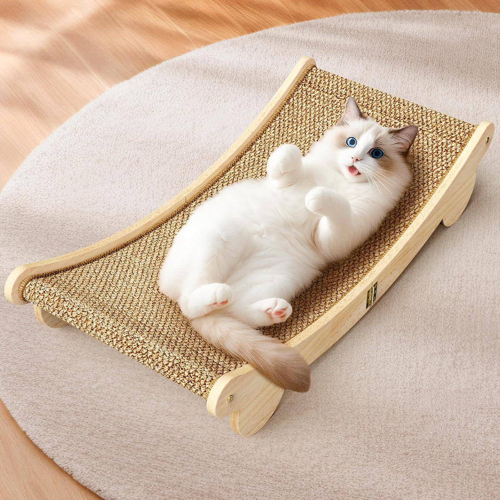 Ordora cat scratcher placed in modern living room decor