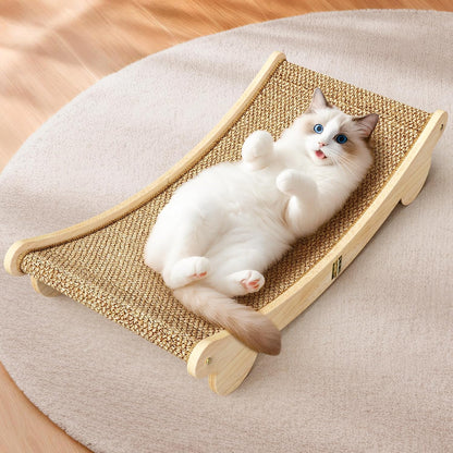 Ordora cat scratcher placed in modern living room decor