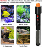 Adjustable temperature dial on Pulaco aquarium heater