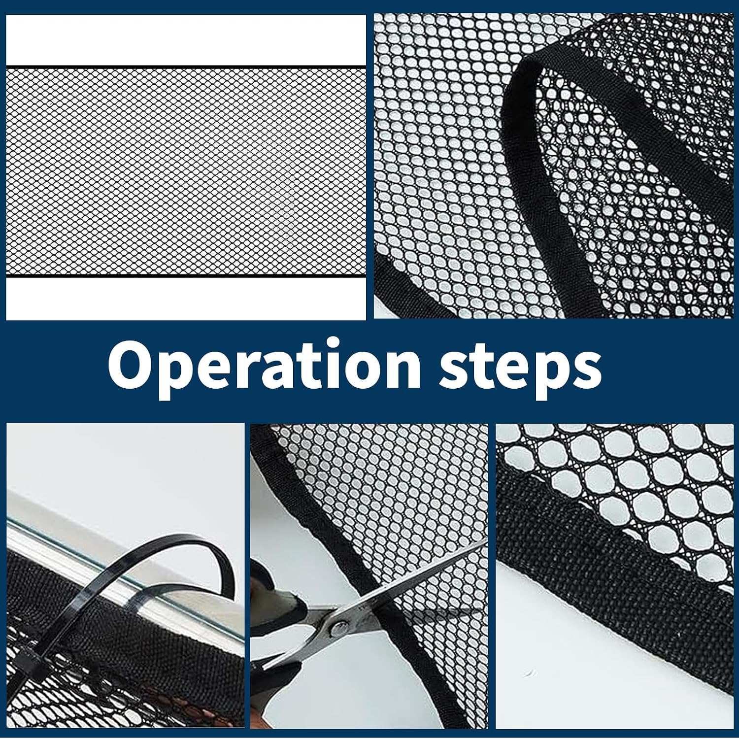 Qotang stairway safety net installed on indoor banister